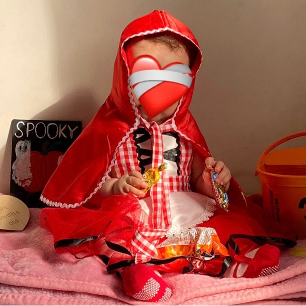 Little Red Riding Hood Baby Costume - Picture 8 of 9